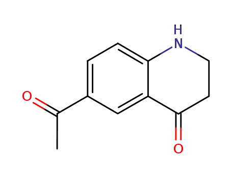 Molecular Structure of 146943-76-2 (6-Acetyl-2,3-dihydro-4(1H)-quinolinone)