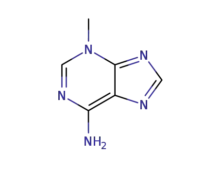 Molecular Structure of 5142-23-4 (3-METHYLADENINE)