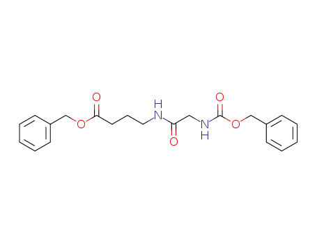 Butanoic acid, 4-[[[[(phenylmethoxy)carbonyl]amino]acetyl]amino]-,
phenylmethyl ester