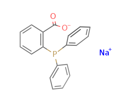 Benzoic acid,2-(diphenylphosphino)-, sodium salt (1:1)