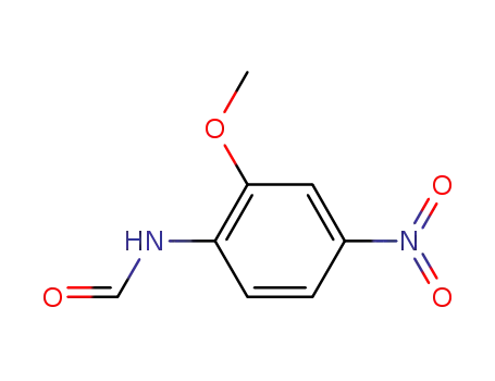 Molecular Structure of 71862-04-9 (N-(2-methoxy-4-nitrophenyl)formamide)