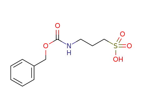 Molecular Structure of 77693-74-4 (3-(N-CBZ-AMINO)-1-PROPANESULFONIC ACID)