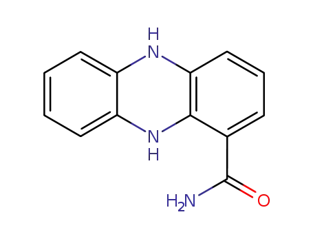 Molecular Structure of 46801-26-7 (5,10-dihydro-phenazine-1-carboxylic acid amide)
