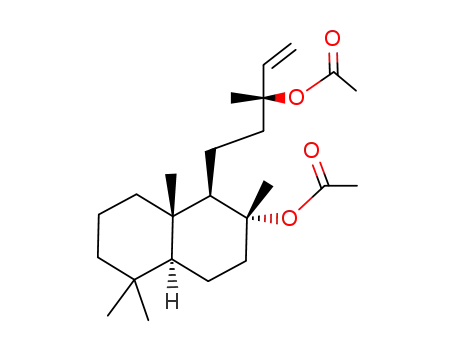 1-Naphthalenepropanol,2-(acetyloxy)-a-ethenyldecahydro-a,2,5,5,8a-pentamethyl-,acetate,(aR,1R,2R,4aS,8aS)- (9CI)