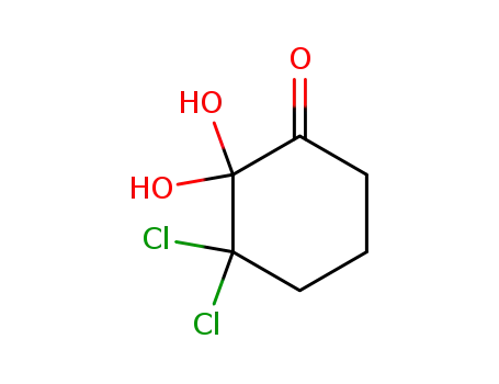 3,3-Dichloro-2,2-dihydroxycyclohexan-1-one