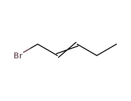 Molecular Structure of 20599-27-3 (1-BROMO-2-PENTENE)