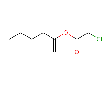 chloro-acetic acid-(1-butyl-vinyl ester)