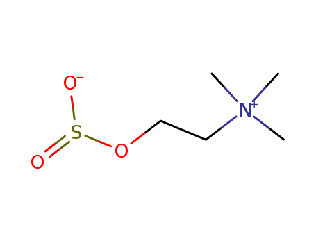 trimethyl[2-(sulphinatooxy)ethyl]ammonium