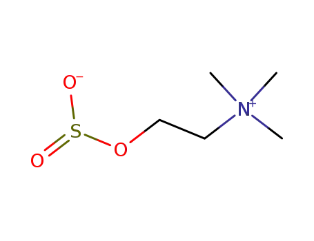 트리메틸[2-(술피나토옥시)에틸]암모늄