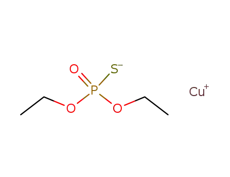 Molecular Structure of 31596-92-6 (copper OO-diethyl thiophosphate)