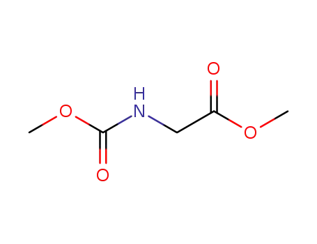 Molecular Structure of 70288-73-2 (methoxycarbonylamino acetic acid methyl ester)