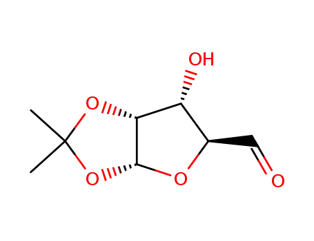 1,2-O-(1-Methylethylidene)-α-D-ribo-pentodialdo-1,4-furanose