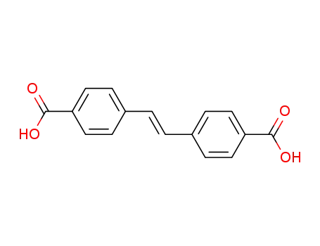 Molecular Structure of 74299-91-5 (4,4'-STILBENEDICARBOXYLIC ACID)