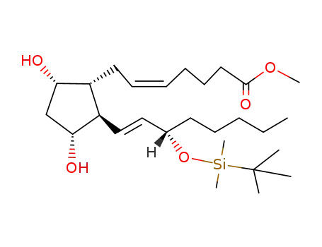 15α-O-(t-butyldimethylsilyl)-PGF<sub>2α</sub> methyl ester