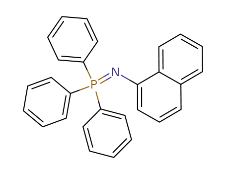 Molecular Structure of 40168-13-6 (1-Naphthalenamine, N-(triphenylphosphoranylidene)-)