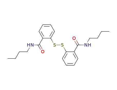 Molecular Structure of 2620-88-4 (2,2'-dithiobis[N-butylbenzamide])