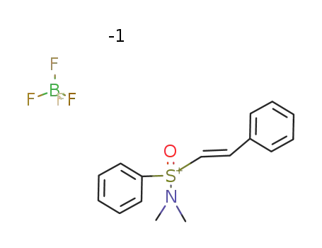 S-(dimethylamino)-S-phenyl(trans-2-phenyleth-1-enyl)oxosulfonium fluoroborate