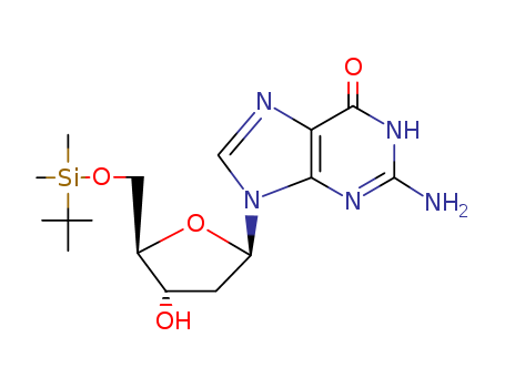 2-Amino-9-[(2R,4S,5R)-5-[[tert-butyl(dimethyl)silyl]oxymethyl]-4-hydroxyoxolan-2-yl]-1H-purin-6-one