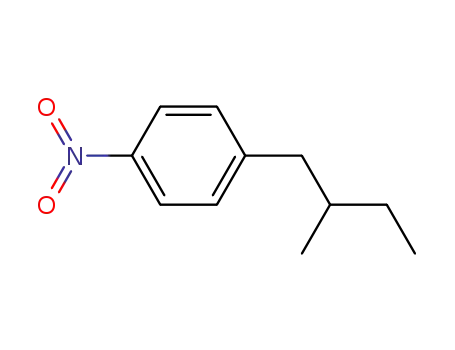 Molecular Structure of 59530-76-6 (2-methyl-1-(4-nitrophenyl)butane)