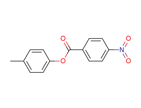 Molecular Structure of 15024-11-0 (4-methylphenyl 4-nitrobenzoate)