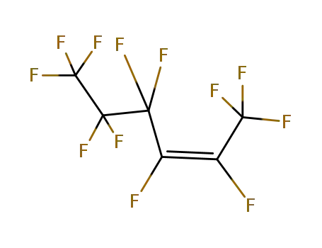 Molecular Structure of 71186-97-5 (cis-F-Hexene-2)