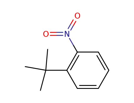 Molecular Structure of 1886-57-3 (1-TERT-BUTYL-2-NITROBENZENE)