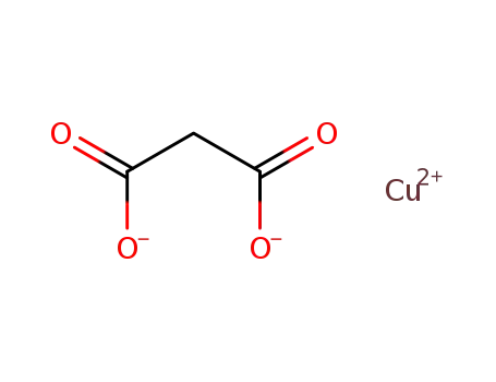 Molecular Structure of 7268-92-0 (copper; propanedioic acid)