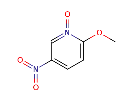 Molecular Structure of 96530-77-7 (2-methoxy-5-nitropyridine N-oxide)