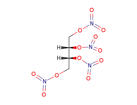 Molecular Structure of 7297-25-8 (eritrityl tetranitrate)