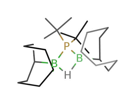 Molecular Structure of 149075-29-6 (μ-(di-tert-butylphosphanyl)-di-9-bora{3.3.1}bicyclononane)