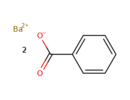Molecular Structure of 533-00-6 (BARIUM BENZOATE)