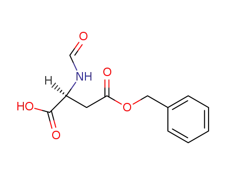 Molecular Structure of 5513-72-4 (FOR-ASP(OBZL)-OH)