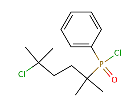 4-chloro-1,1,4-trimethylpentylphenylphosphinic chloride