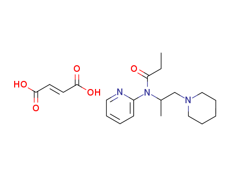 N-PROPIONYL-2-(1-PIPERIDINOISOPROPYL)AMINOPYRIDINE FUMARATE