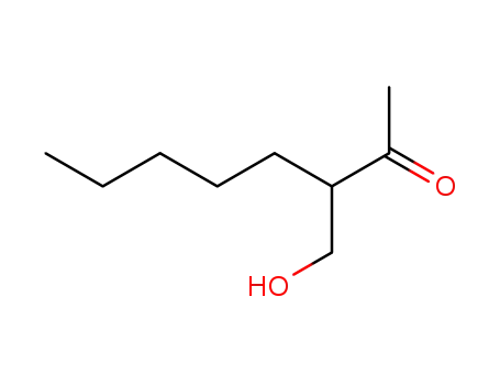 Molecular Structure of 59191-78-5 (3-(hydroxymethyl)octan-2-one)