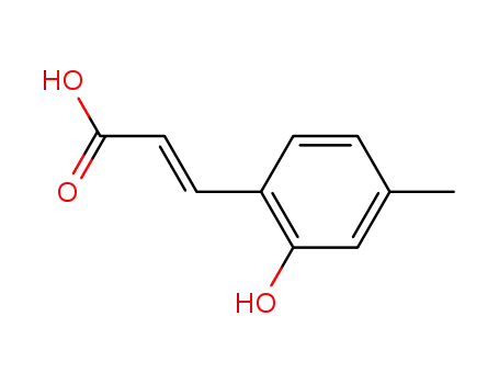 (E)-3-(2-hydroxy-4-methylphenyl)acrylic acid