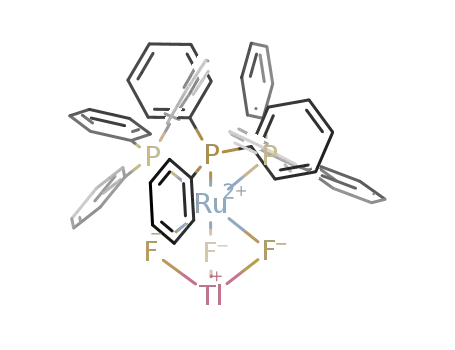Molecular Structure of 638163-61-8 ([Tl(μ-F)3Ru(triphenylphosphine)3])
