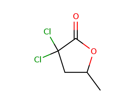 Molecular Structure of 32819-21-9 (3,3-dichlorodihydro-5-methylfuran-2(3H)-one)