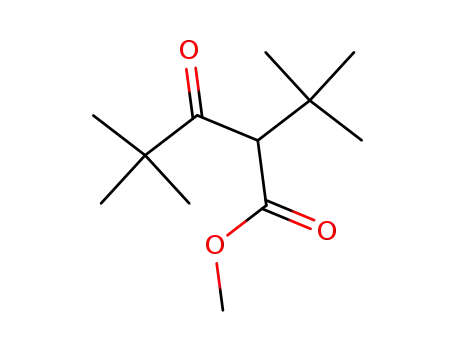 Molecular Structure of 144864-97-1 (methyl tert-butyl(pivaloyl)acetate)