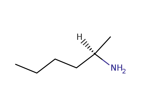 Molecular Structure of 70095-40-8 ((R)-2-Aminohexane)