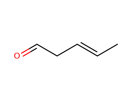 Molecular Structure of 58838-14-5 (trans-3-Pentenal)