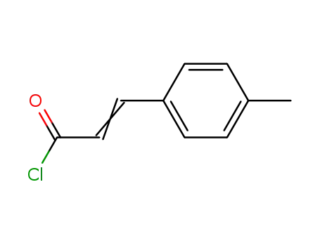 Molecular Structure of 15851-89-5 (2-Propenoyl chloride,3-(4-methylphenyl)-)