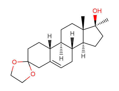 3,3-ethanediyldioxy-17α-methyl-estr-5-en-17β-ol