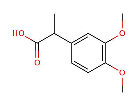 3,4-Dimethoxy-a-methyl-benzeneacetic acid