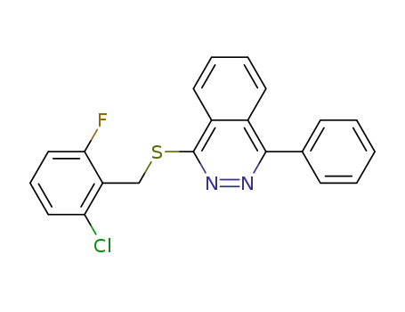 1-(2-Chloro-6-Fluorobenzylthio)-4-Phenylphthalazine