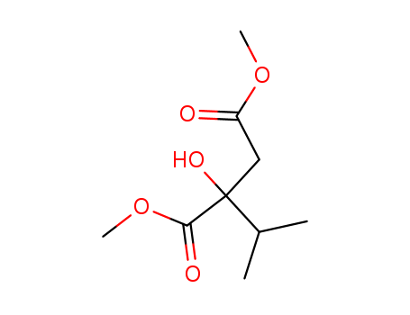 Butanedioic acid,2-hydroxy-2-(1-methylethyl)-, 1,4-dimethyl ester