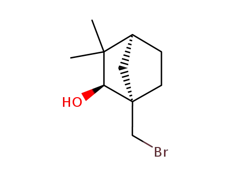 Molecular Structure of 146203-05-6 ((+)-8-bromo-α-fenchol)
