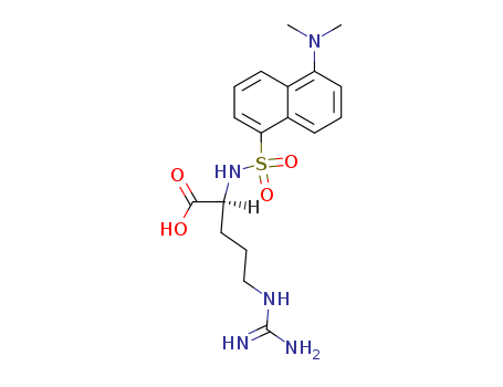 L-Arginine,N2-[[5-(dimethylamino)-1-naphthalenyl]sulfonyl]-
