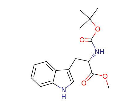 N-[(1,1-Dimethylethoxy)carbonyl]-L-tryptophan methyl ester