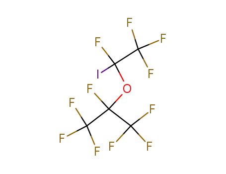 Molecular Structure of 127629-28-1 (1,1,1,2,3,3,3-Heptafluoro-2-(1,2,2,2-tetrafluoro-1-iodo-ethoxy)-propane)